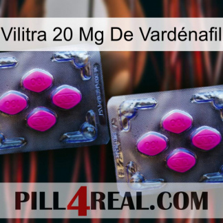 Vilitra 20 Mg De Vardénafil 01